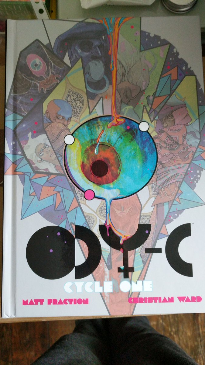 PSed81's tweet photo. #odyc hardcover with sketch & #RickandMorty commission by Christian Ward #ThoughtBubble2017 @cjwardart https://t.co/fIxsKJxXnD