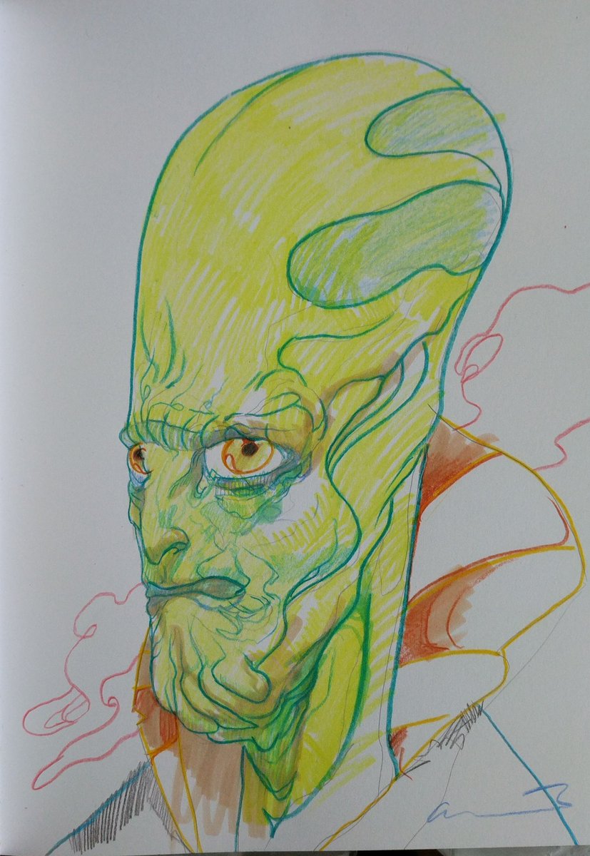 PSed81's tweet photo. #odyc hardcover with sketch & #RickandMorty commission by Christian Ward #ThoughtBubble2017 @cjwardart https://t.co/fIxsKJxXnD