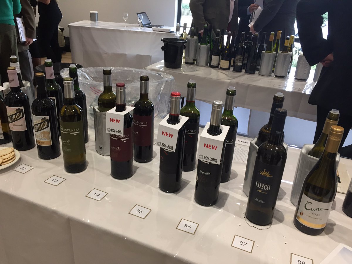 riojasaurus's tweet image. @BonCoeurWine portfolio tasting in full swing @GonzalezByassUK @Vilarnau_UK @FincaConstancia @TioPepeFino @wirrawirrawines