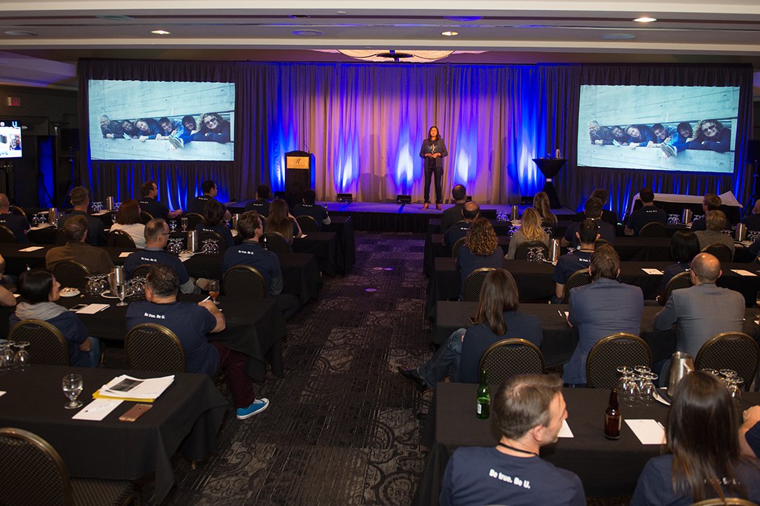 UnitronGlobal's tweet photo. Recapping our #UnitronIgnite 2017 Sales &amp; Marketing conference in Banff, Canada last week! Excellent speakers, design insight and team fun! https://t.co/PbRTHxGVBh