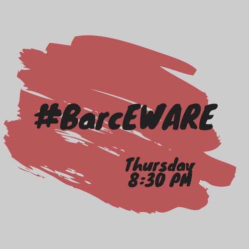 VanRaflores's tweet photo. Be ready as BRCLN launches its #BarcEWARE on FB and Twitter on Thursday, 8:30pm https://t.co/mZwrV4nacq