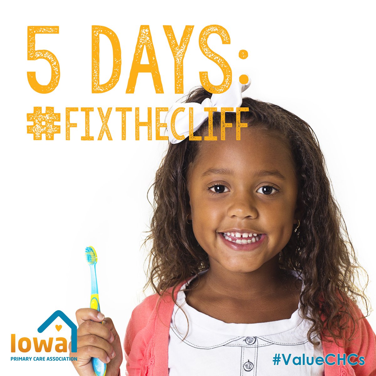 5 days remain to #FixTheCliff! Will you help 28,000 Iowans keep their access to care? #ValueCHCs <a href="/ChuckGrassley/">Chuck Grassley</a>  <a href="/joniernst/">Joni Ernst</a>  @iowapca