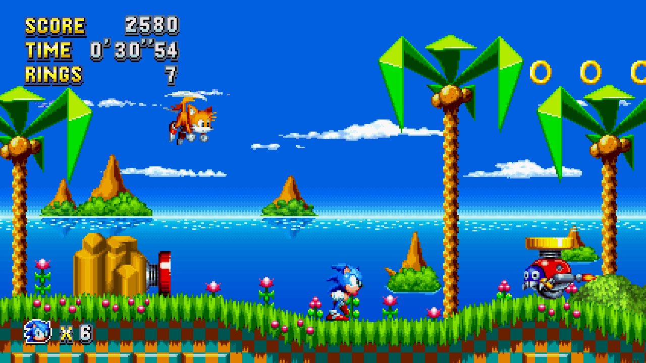 Turquoise Hill Zone Tiles - Sonic Chaos Remake by SSBfangamer on