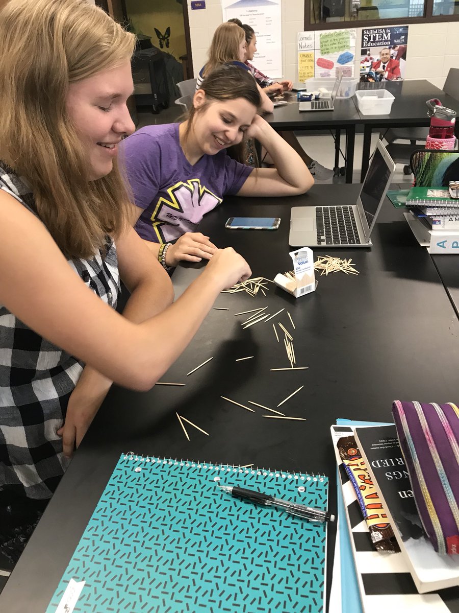 deemeister70's tweet photo. #eahsgo Simulating enzyme function with “Toothpickase”. Then adding a competitive inhibitor, + enzyme, denaturing &amp; cold conditions https://t.co/dVSFpxlYcf