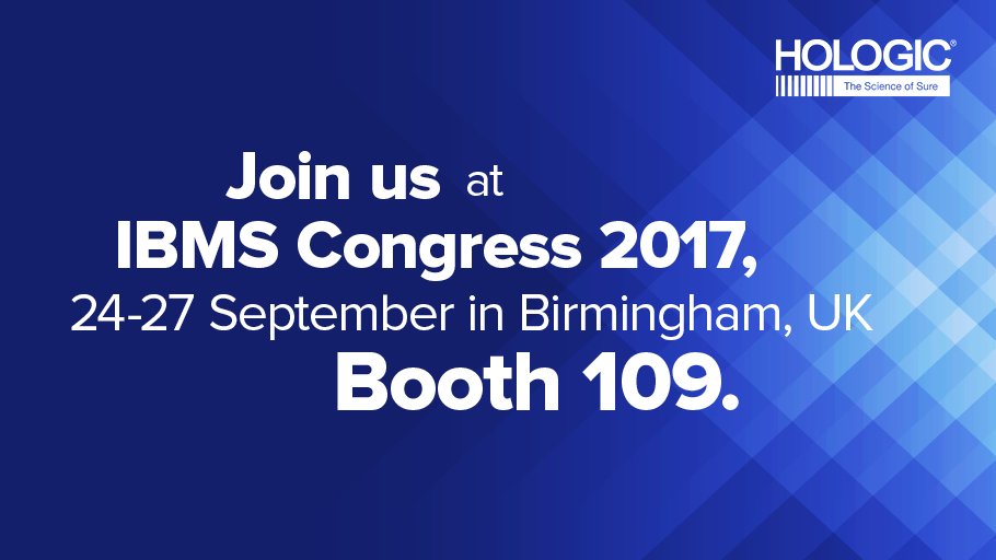 Hologic's tweet photo. Learn how our solutions can address all your cervical screening needs today and into the future at Booth 109  #ibmscongress2017 https://t.co/4zyVkTsMt1