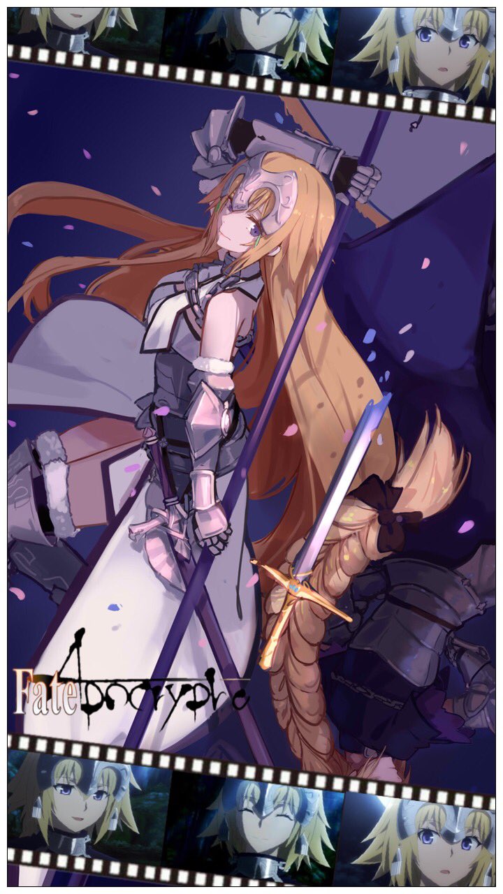 ちょむすけ ジャンヌ ダルクの壁紙作りましたー 保存する方はフォローして Rtもしくはいいねお願いします 私の加工嫌いじゃないよって人rt 一ミリでもいいなと思ったらrt Rtいいねした人全員フォロー Fate