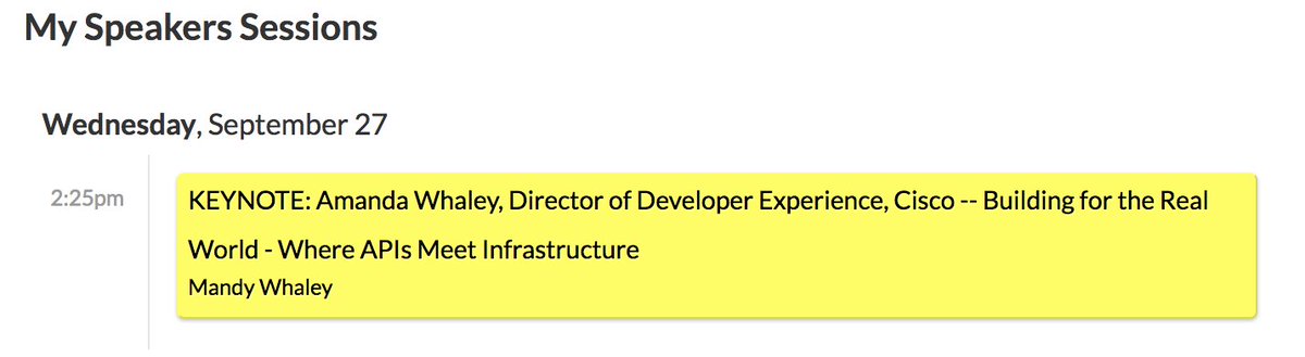 CiscoDevNet's tweet image. Where do #APIs meet infrastructure? Find out at #APIWorld17 tomorrow: sched.co/CGJJ #DevNet
Join us: bit.ly/DevNetAPIWorld