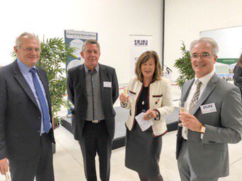 JJccourne's tweet photo. #ALSEI. Inauguration INNOVESPACE Viry-Châtillon avec Michel Leprêtre, Jean-Marie Vilain et Arline Gaujal-Kempler https://t.co/qfJnAozqGq