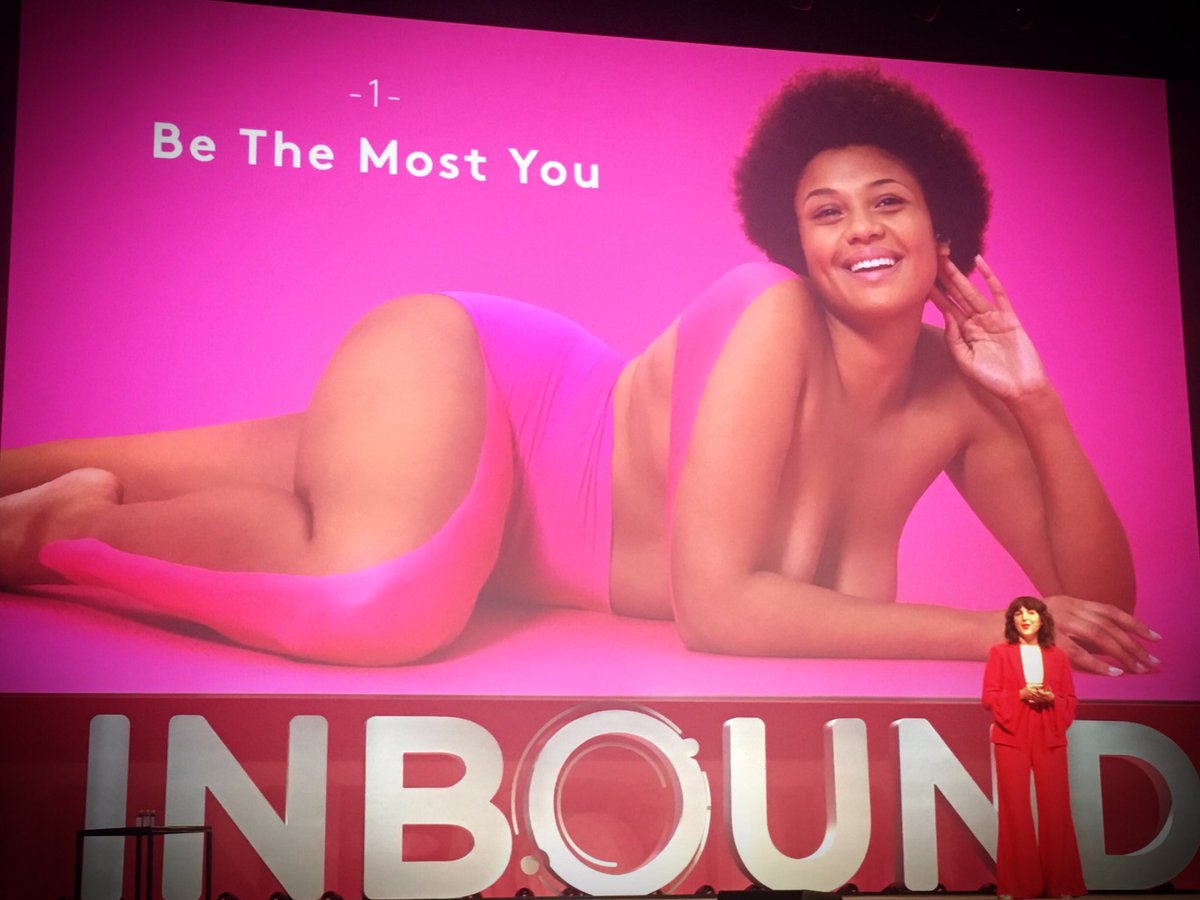 zanyzac's tweet photo. Let's kickoff #INBOUND17 with a wonderful reminder. Be the most you. ;)
#createFTW #WomenAtInbound https://t.co/1pKPhWGp3X