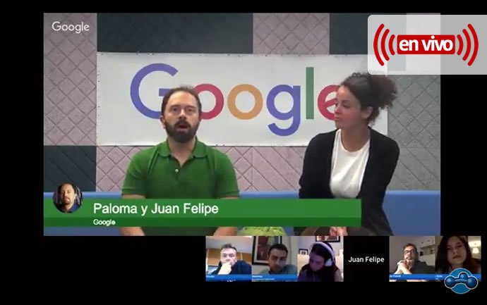 rank_tools's tweet photo. #GooglePR en VIVO los @Googlers Juan Felipe Rincón y Paloma Pastor hablando de #AMP y #PWA https://t.co/28I0BwrmGa