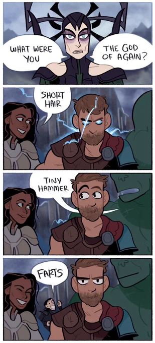 when ur tryna play it cool and ur friends keep ruining it #ThorRagnarok 
