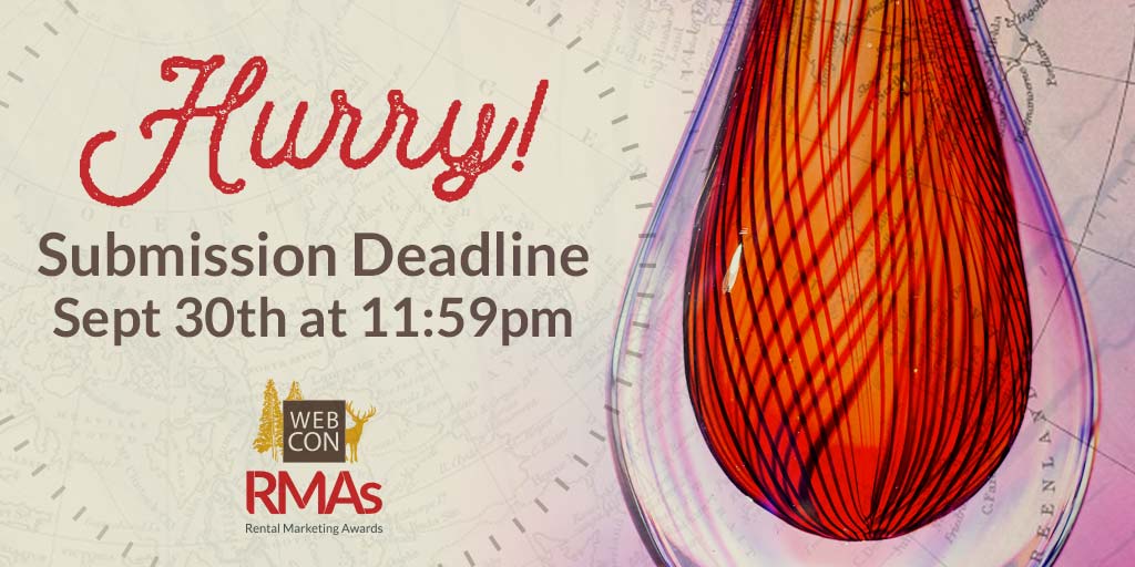 LandlordWebCon's tweet image. Only 3 full business days left. Get your submissions in! ow.ly/QkUw30fruTj #RMAs2017 #multifamily #marketing #awards