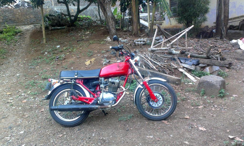 Tambah amoh tambah pudar cat e