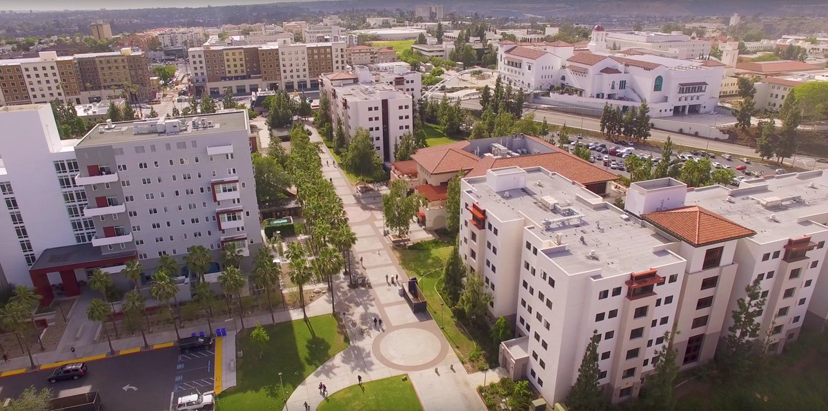 We can't stop staring... how beautiful is this drone photo of the east side of SDSU?! Like if you agree 😍👌 #SDSU