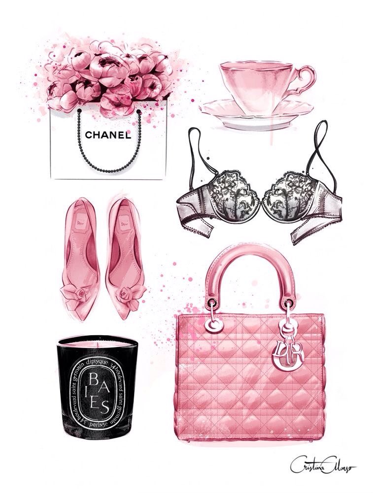 Brava_Boutique's tweet photo. The perfect outfit, "n'est-ce pas"? 🌷💗🌸 @CHANEL @Dior @dyptique #pink #lace #fashion https://t.co/KQygcmrpda