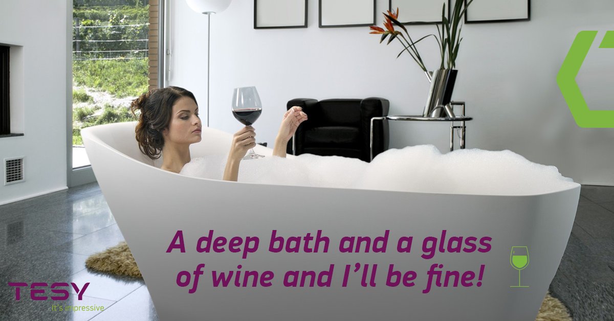 TESY_Official's tweet photo. Like if you need a long and relaxing bath right now!
#TESY #ItsImpressive #MyTESY #relax #metime #bath #wine #instagood #storyofmylife https://t.co/OB5sb9NeL4