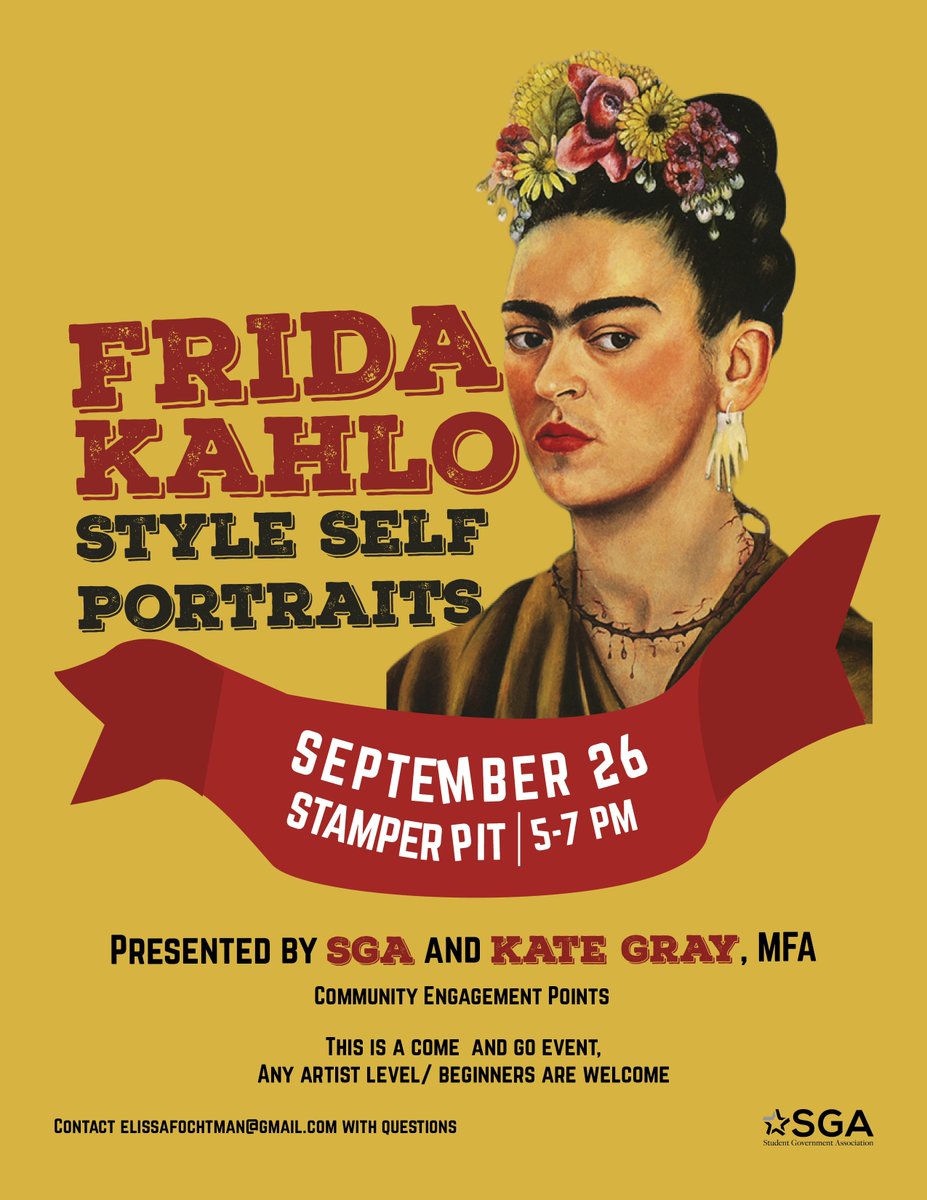 StephensSGA's tweet image. Event TODAY with Kate Gray,MFA . Community Engagement Points offered! 
We will see you there!