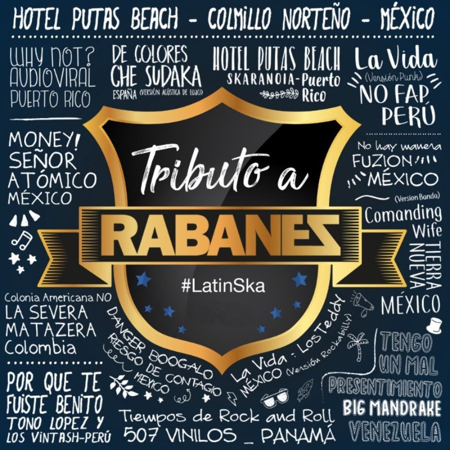 LosRabanes's tweet photo. Hay 28 bandas de 10 países distintos en una mega producción #TributoALosRabanes https://t.co/FnY7B0y7w4