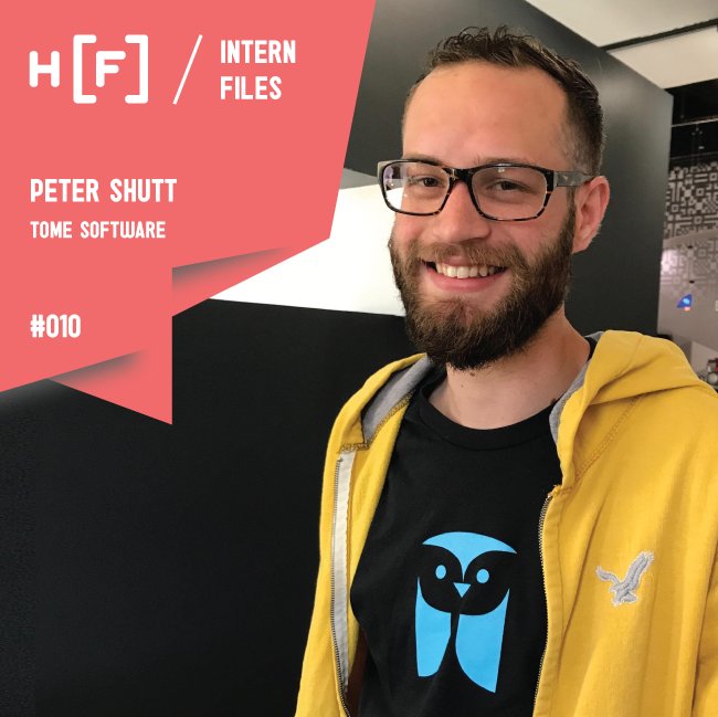 Final #InternFiles now surfacing! #010 by <a href="/pashutt00/">P Shutt</a>, coffee fanatic &amp; #IoT #dev at <a href="/TomeOwl/">Tome</a>. Read Lab Daze: hackerfellows.com/stories/intern…