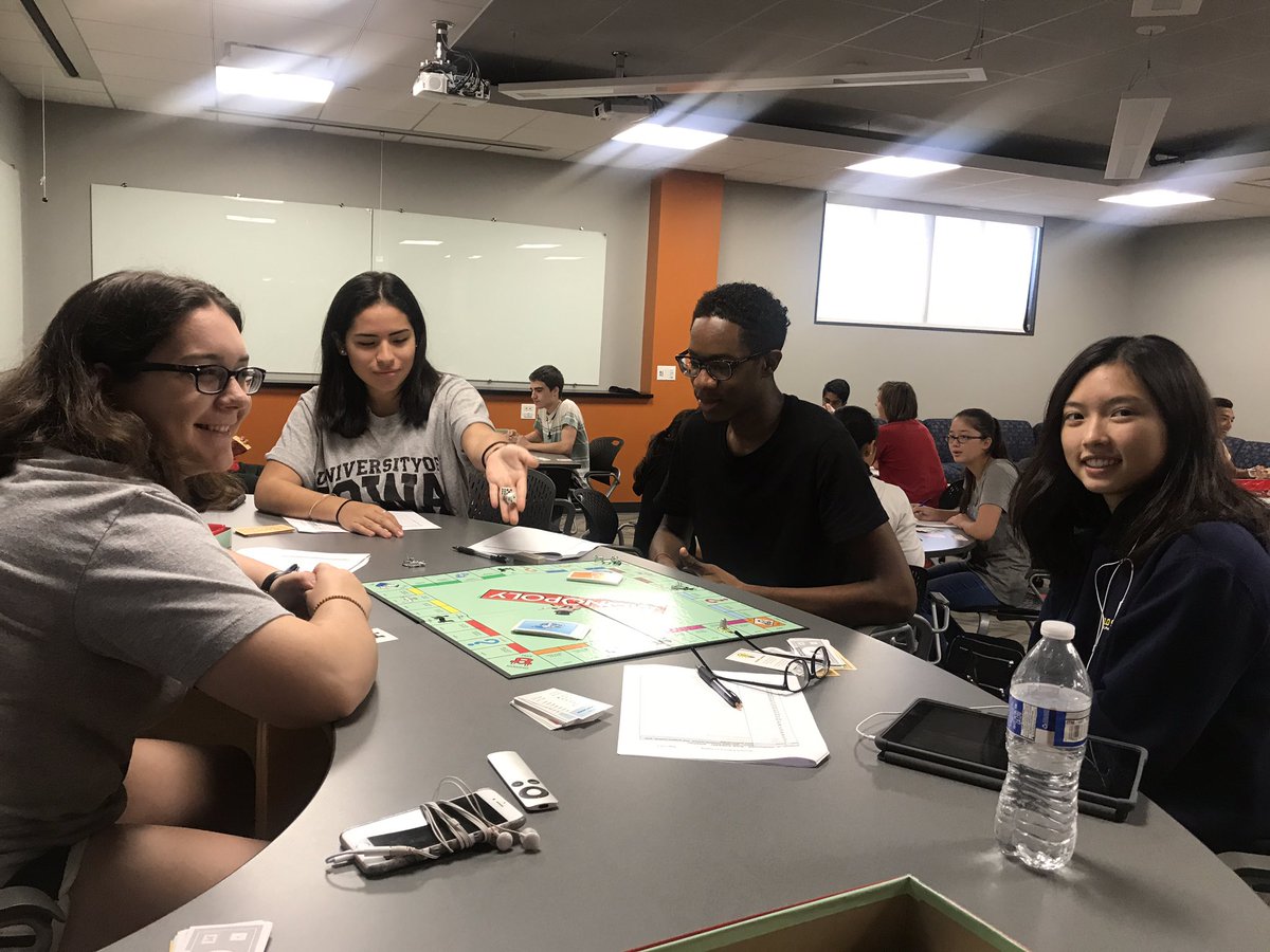 HEHSBusinessEd's tweet photo. Who doesn't love a little Accounting Monopoly?! #HoffmanHawks #journalizing #accounting #transactions https://t.co/D9MQfIRQuI