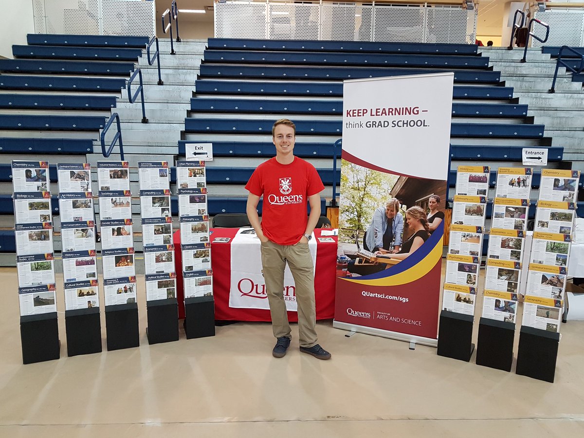 QUartsci's tweet photo. Come check us out at the Career Fair in the ARC today! #queensu #quartsci https://t.co/lE6XYyHpJv