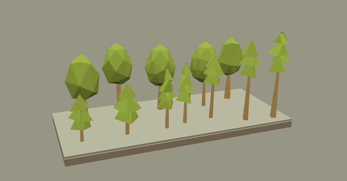 建築オープンワールドfeelin A Twitter ローポリ木を量産なう Lowpoly ゲーム開発 Indiedev T Co Qnaxqvxcnq Twitter
