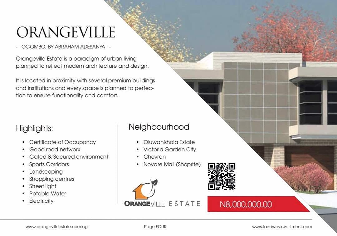 ferdaveproperty's tweet photo. Orangeville Estate available for 8M.
Limited plots available.
Allocation in Oct.
For inspections and payment processes contact: 08033523655 https://t.co/eYPgyplzA5