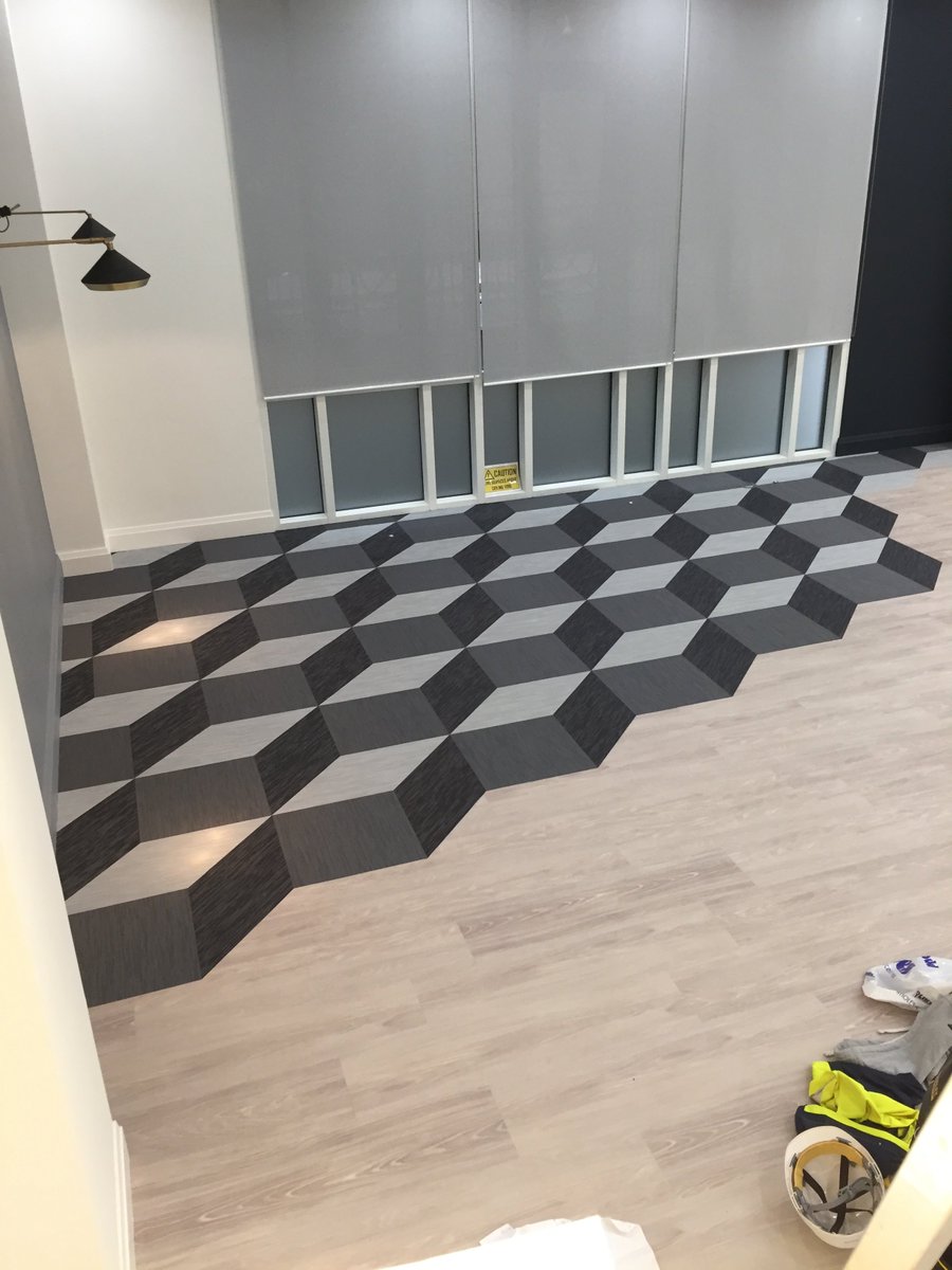 What a great design by <a href="/HLWIntl/">HLW</a> for <a href="/Overburyplc/">Overbury</a> look at that flooring! Using <a href="/Chromachat/">Chroma Global</a> fitnice! #flooring