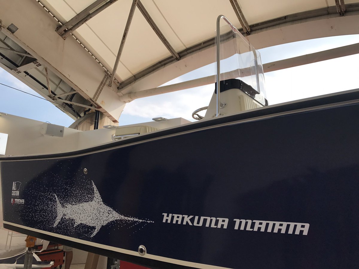 ALCUSTOMBOATS's tweet photo. #ALCUSTOM and #ExtremeWrap together at the #Genoa #BoatShow
#AL19 #fishingboat #fisherman #wrapping #wrappingboat
https://t.co/96I3QFzKEA https://t.co/VP6alNLd48