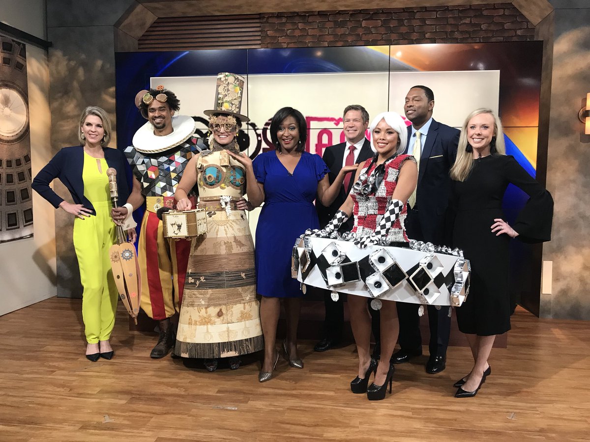 KGDArchitecture's tweet image. We loved clownin’ around at @fox5dc with @IIDAMAC and @CosmoCoutureDC this morning. #cosmocouture 🤡📽