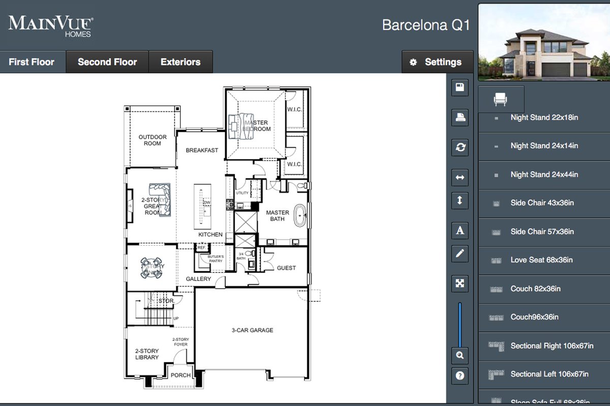 mainvuehomes's tweet image. Our interactive Stylize Your #MainVue tool allows you to virtually #fengshui your space. Start dreaming: bit.ly/2duYPWh #DreamHome