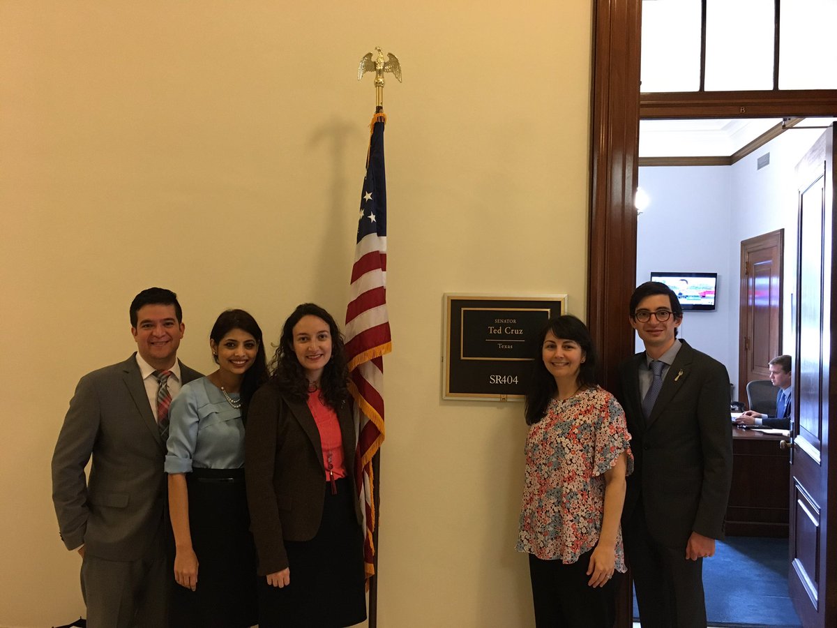 Thank you @SenatorCruz_ 4 great meeting w/ <a href="/ACRheum/">American College of Rheumatology</a>. Plz support Medicare therapy cap repeal! #act4arthritis #RDAM