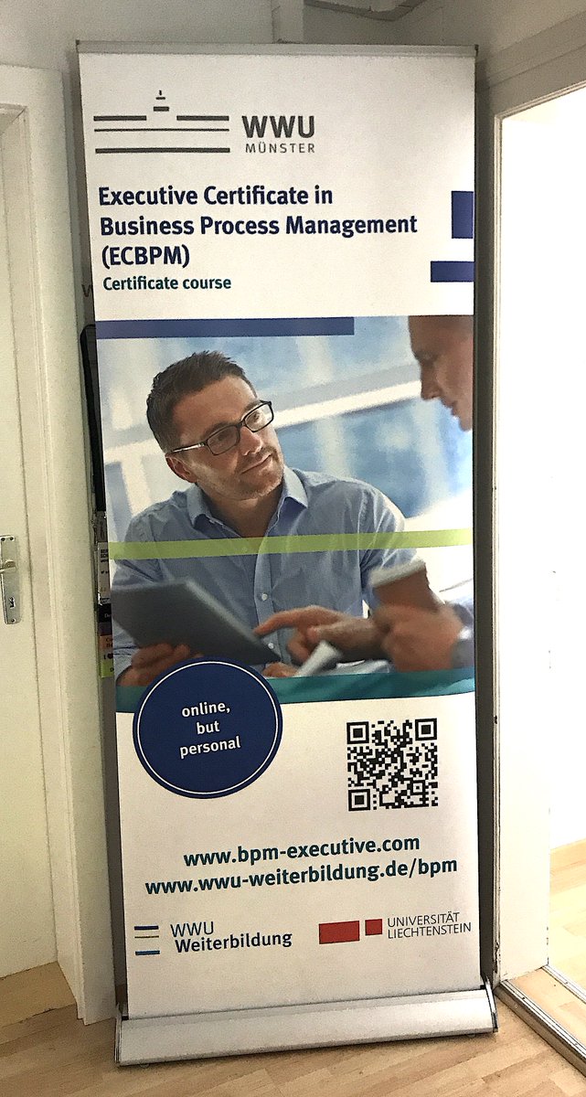Getting ready. The new Online Executive Certificate in #BPM - bpm-executive.com @WWU_Muenster <a href="/uni_li/">Universität Liechtenstein</a> <a href="/wu_vienna/">WU Vienna</a> online, but personal!