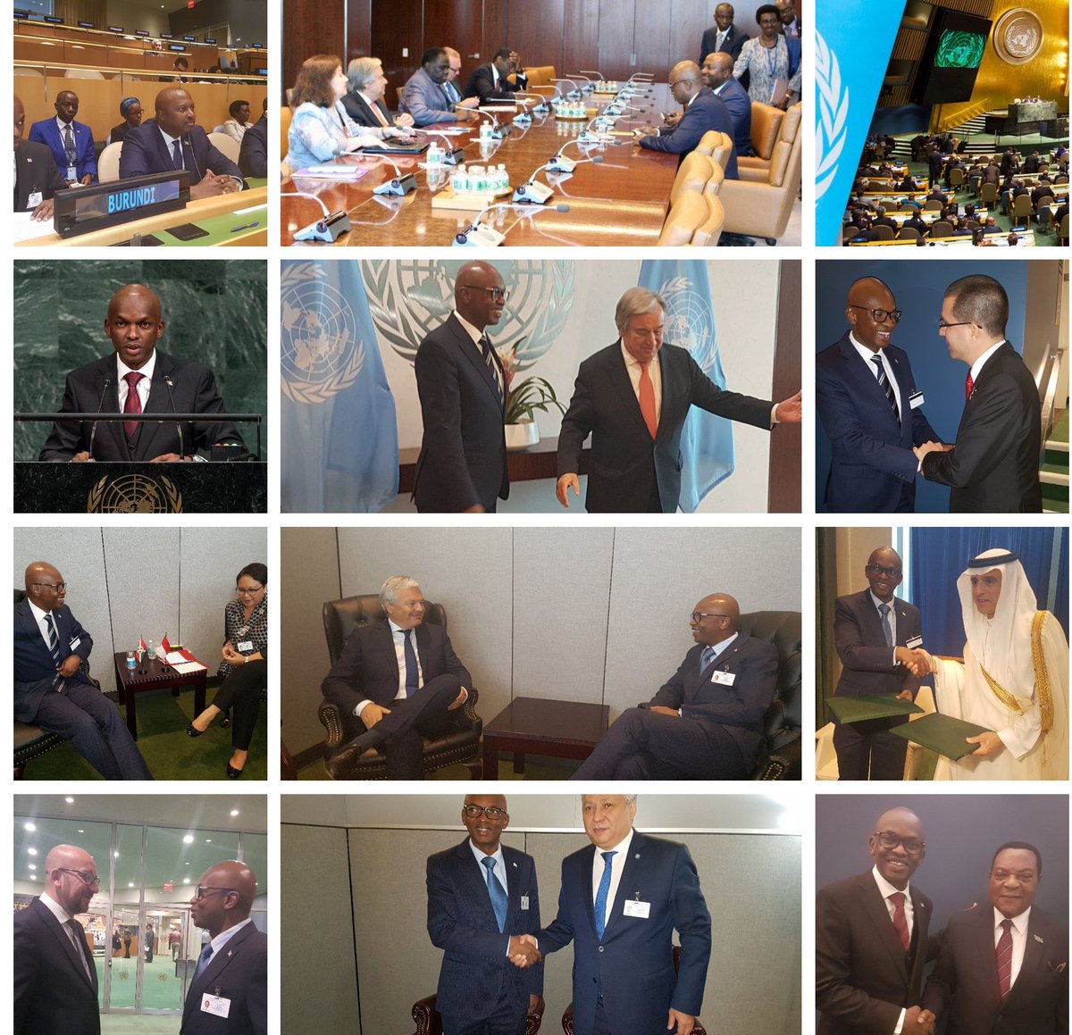 La #UNGA 72 se termine sur note positive pour le #Burundi. Merci à la délégation #burundi-aise &amp; à S.E <a href="/nyamitwe/">Amb. Alain A Nyamitwe</a> pour le travail abattu!