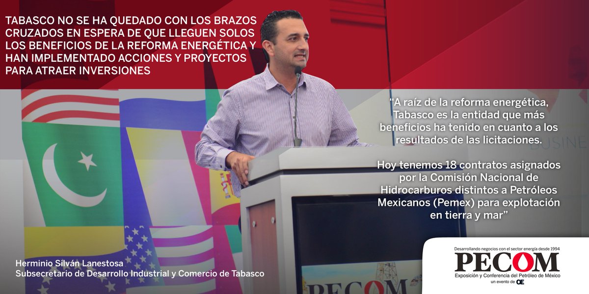#PECOM es el mejor lugar creado para promover #NEGOCIOS entre las empresas que participan o buscan participar en #México