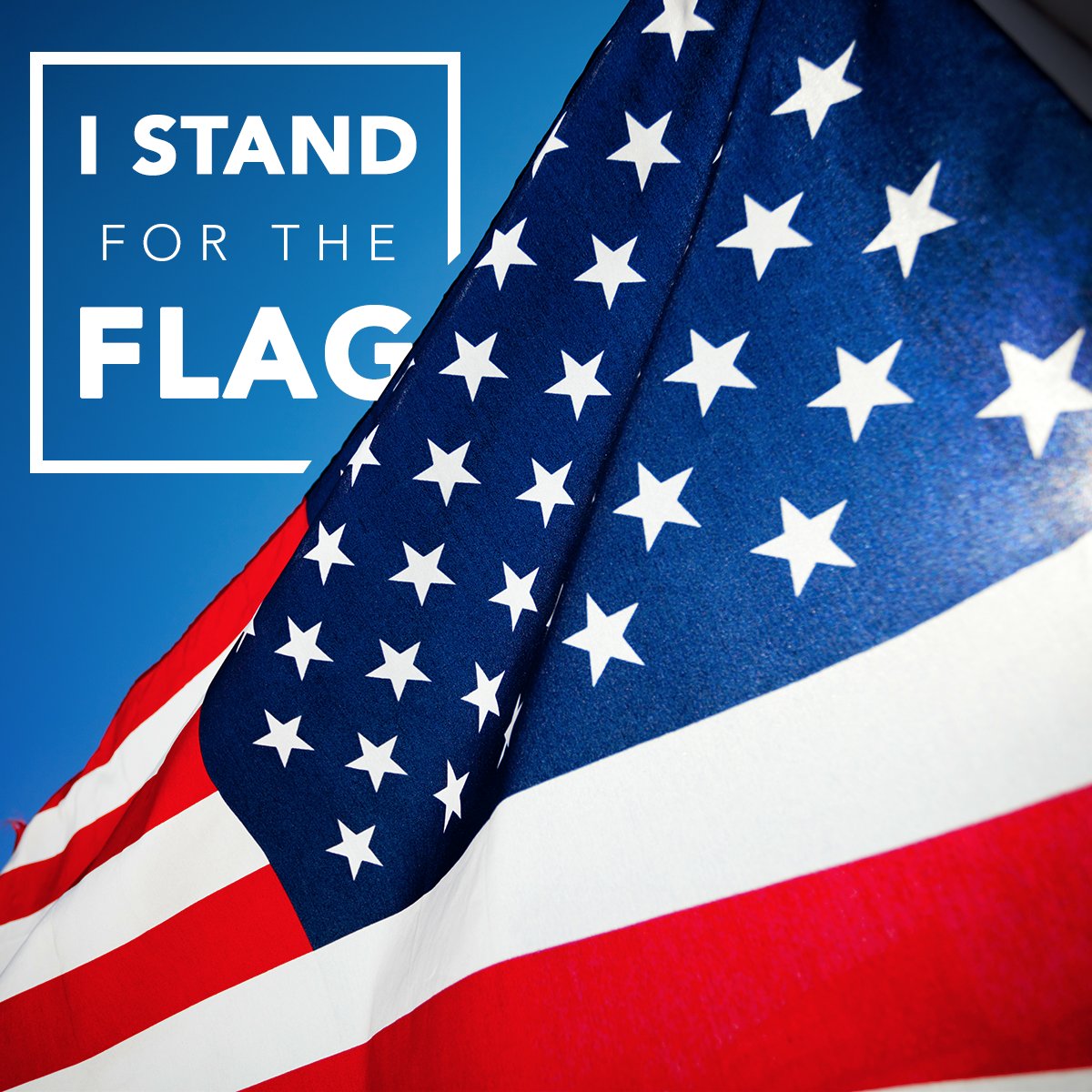 GOP's tweet image. RT if you stand for the flag.