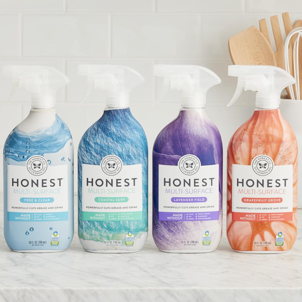HONEST on Twitter "Honest MultiSurface Cleaner is new & improved with