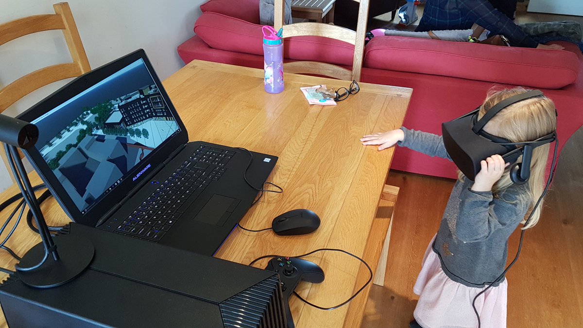 Andy McColm (@a_mccolm) on Twitter photo Letting the next generation test drive our latest VR model for Chichester Uni's Technology Park. <a href="/StrideTreglown/">Stride Treglown</a> <a href="/chiuni/">University of Chichester</a> #chibuild #techpark Letting the next generation test drive our latest VR model for Chichester Uni's Technology Park. <a href="/StrideTreglown/">Stride Treglown</a> <a href="/chiuni/">University of Chichester</a> #chibuild #techpark