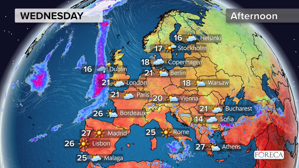 Europe Weather Radar Map