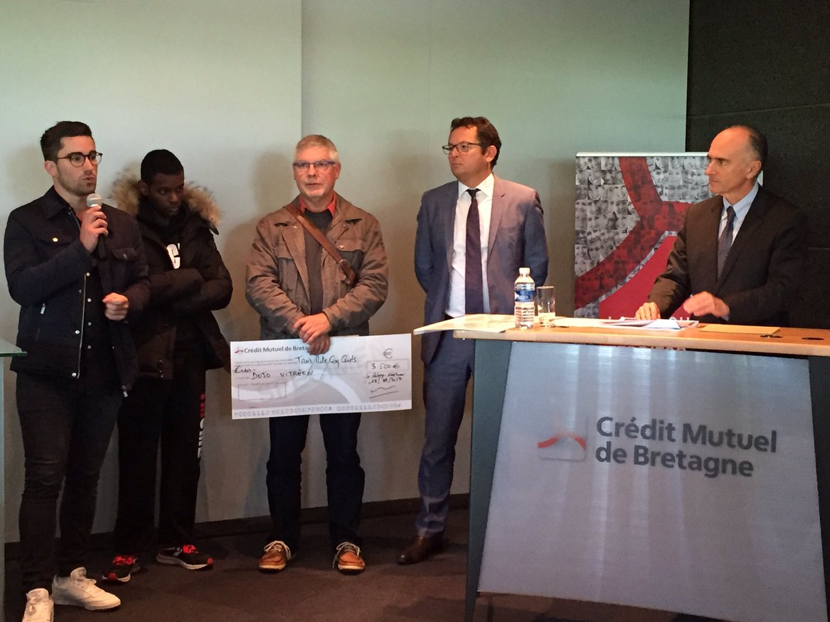 Un grand bravo au Dojo Vitréen pour leur prix régional au Challenge 100% Associations ! #madeinvitré