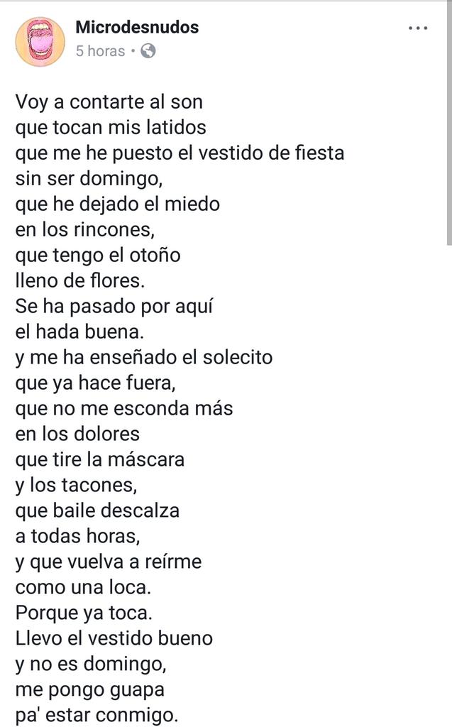 inmagb_'s tweet photo. He dejado el miedo en los rincones y tengo el otoño lleno de flores. El hada buena me ha enseñado el solecito que hace fuera... 💥 https://t.co/VIRWylndHs