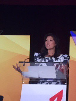 kristinquinn87's tweet photo. Juju Chang Pearls of Wisdom “I’m a firm believer in luck, the harder I work the luckier I am” #2017WLC https://t.co/lwLcRRGMQU