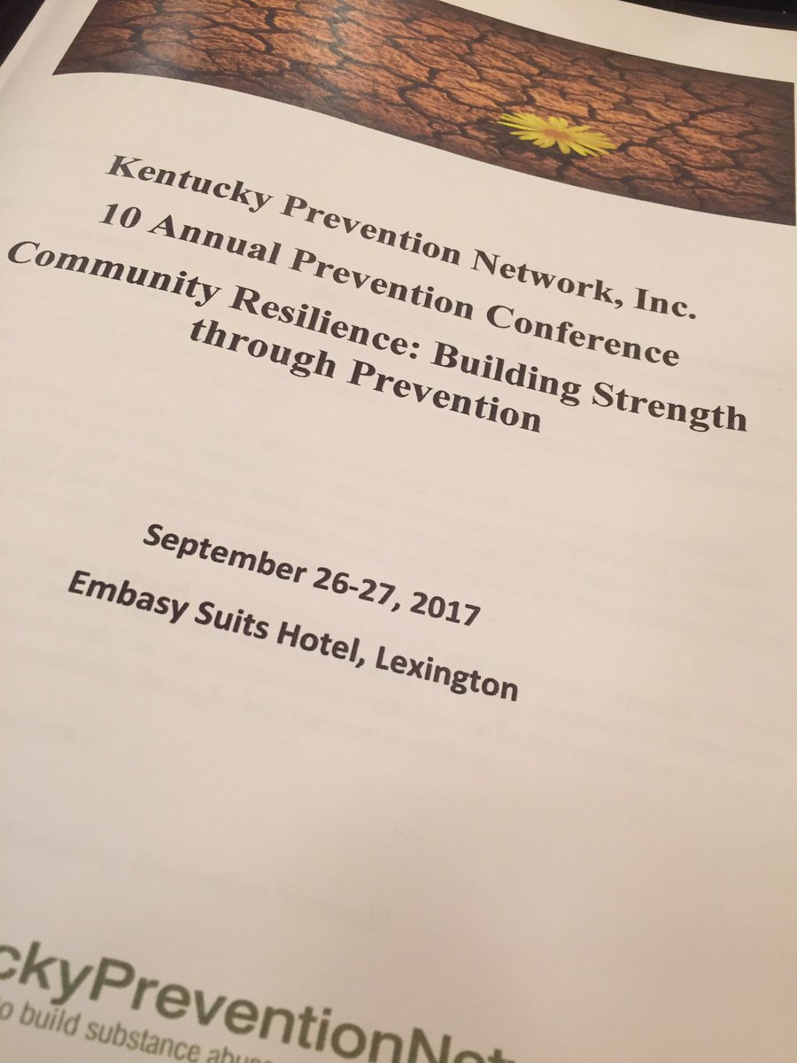 Excited to have the opportunity to co-present at KPN Annual conference on "Building Resilience: Applications within a University Community"