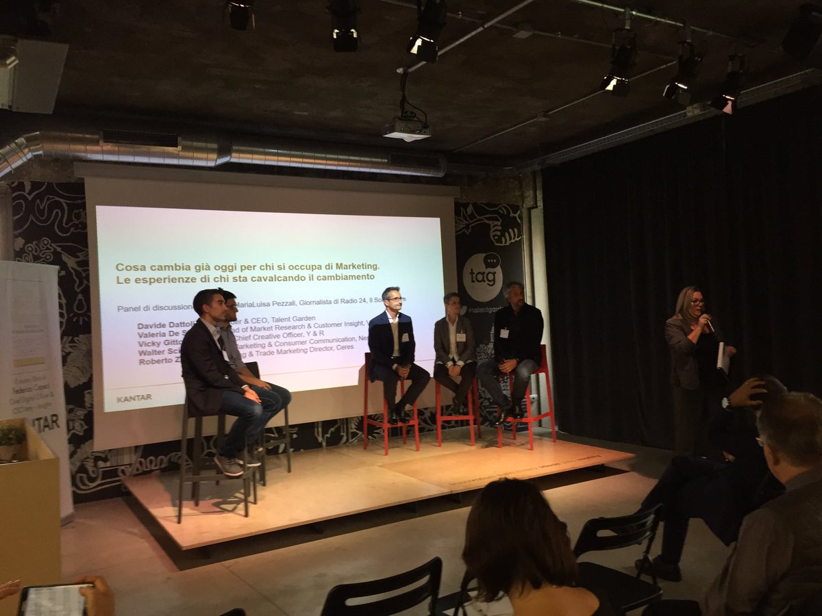 GioRainoldi's tweet photo. @davidedattoli @vickygitto @valeriadesilvestri @WalterScieghi @RobertoZepponi per #PostMillennialMKTG #federicocapeci #kantar https://t.co/sfN74LDxtW