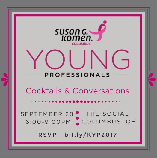 It’s not too late to sign up for Cocktails &amp; Conversations. We can’t wait to meet you! Sign up at bit.ly/KYP2017 or at the door!