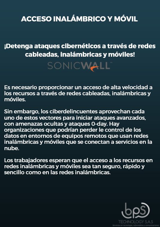 BPS_Tec's tweet photo. Prevenga que su compañía sea un blanco de ataques cibernéticos.
#BPSTechnology #SonicWall 
Información https://t.co/YqK2xnLYzs https://t.co/pZ88QRDPzq