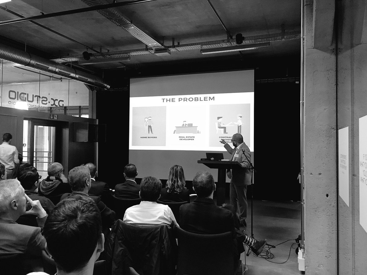 "That used to be me...with more hair" <a href="/yannickbon/">Yannick Bontinckx</a> telling the Ziggu story <a href="/Luxinnovation/">Luxinnovation</a> Great pitch!! #startup #proptech