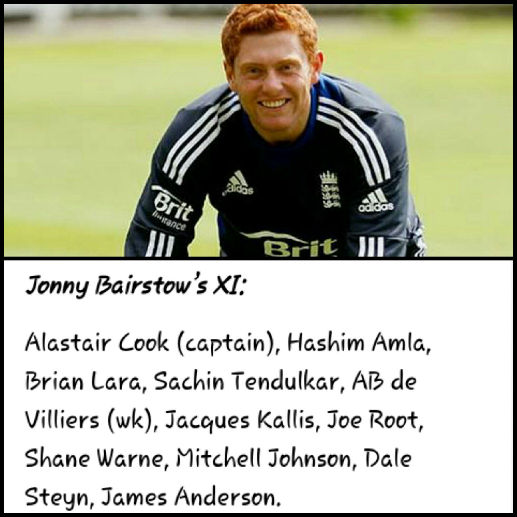 Happy Birthday   Only 1 Indian In Jonny Bairstow\s All Time XI 