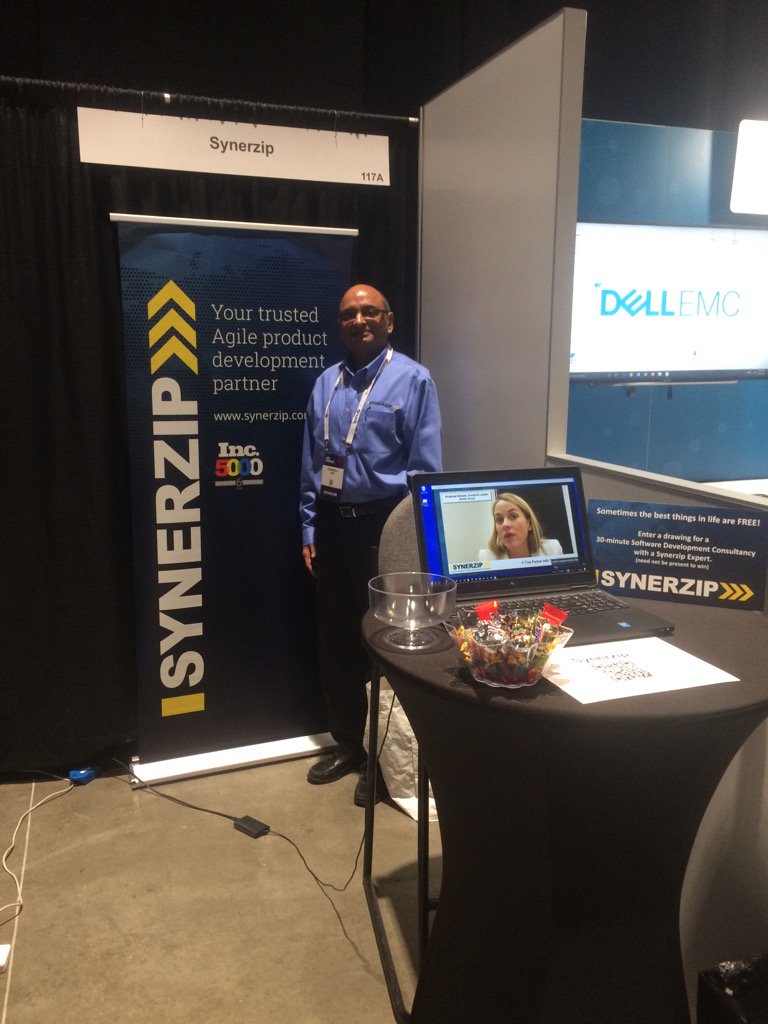 ExcellarateTech's tweet photo. Come visit Synerzip and @JainPunkaj at #APIWorld17 booth 117A. https://t.co/q8FmcuHYgM