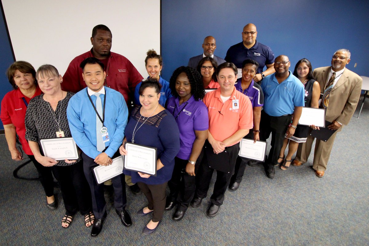 SpringISD's tweet image. Our employees are amazing! They truly exemplify the #SpringWay. Together We Win As A Team!